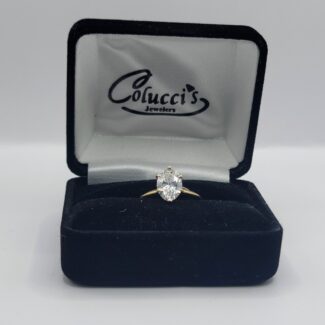 oval shaped diamond ring for sale in summerville sc
