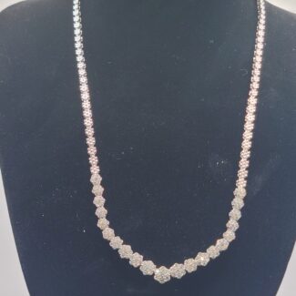 diamond tennis necklace for sale in summerville sc