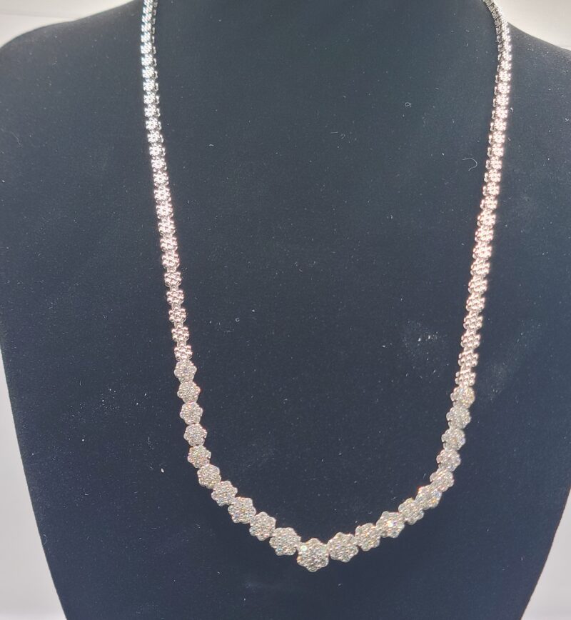 diamond tennis necklace for sale in summerville sc